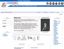 Tablet Screenshot of casa-family.com